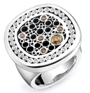 Belle Brooke: Rounded Square Medallion Ring Belle Brooke: Rounded Square Medallion Ring